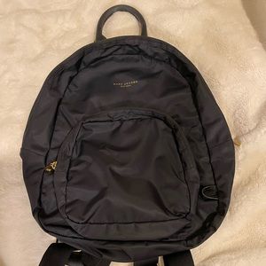 Marc Jacobs New York black and gold back pack